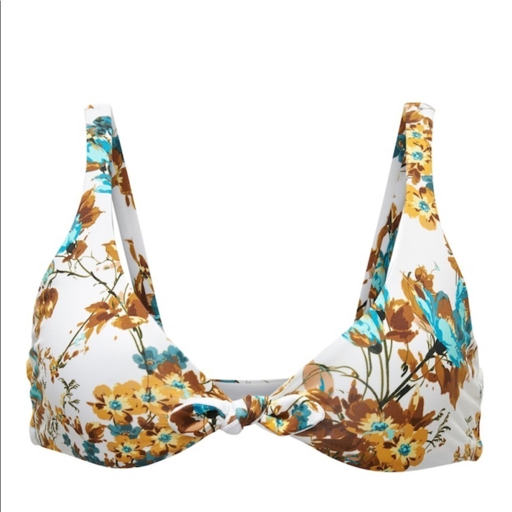 Vitamin A Lou Tie Front Bikini Top CUBA LIBRE L